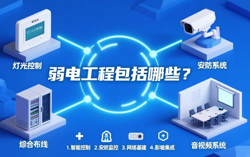 弱電工程包括哪些？百實科技給您整理一下